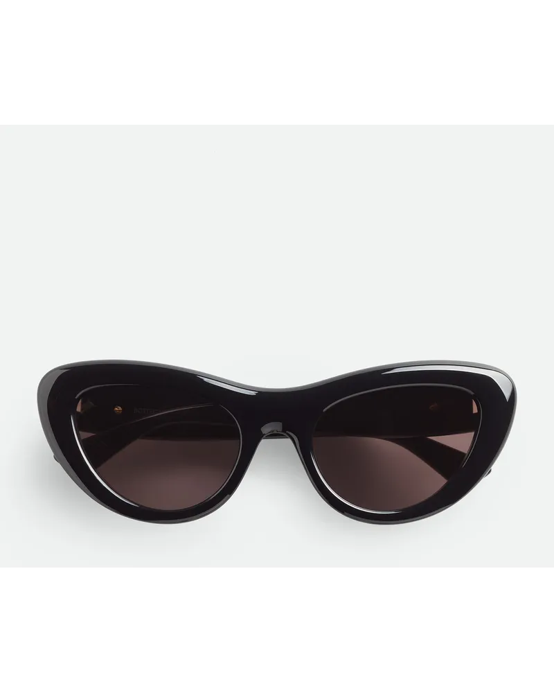 Bottega Veneta Bombe Cat Eye Sonnenbrille Black