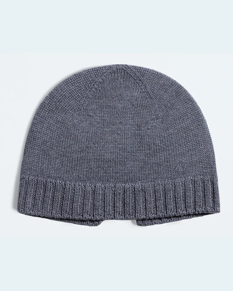 Bottega Veneta Beanie aus Wollstrick-Grau - Herren Grau