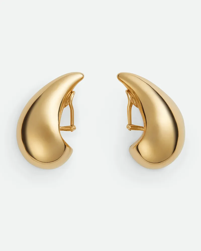 Bottega Veneta Mittelgroße Drop Ohrringe - Gelb - Damen Gelb