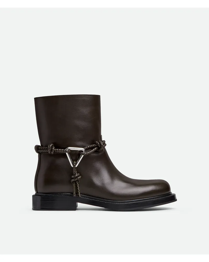 Bottega Veneta James Stiefelette - Braun - Damen 80 % Kalbsleder & 20 % Lammleder Braun