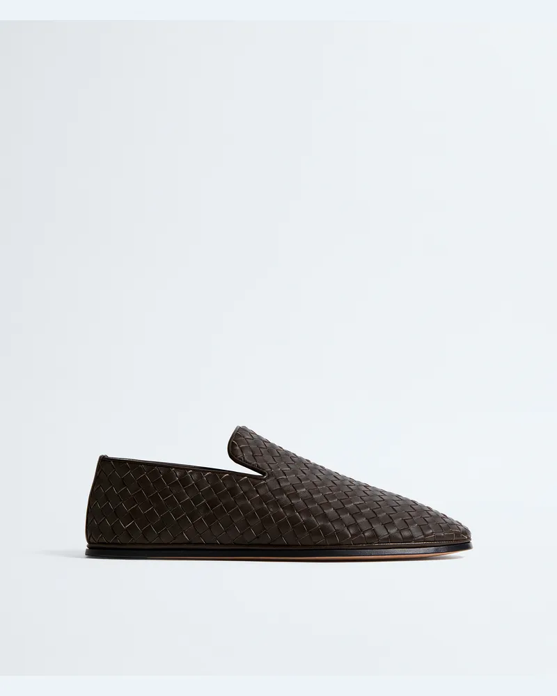 Bottega Veneta Sunday Slipper - Braun - Herren 100 % Lammleder Braun