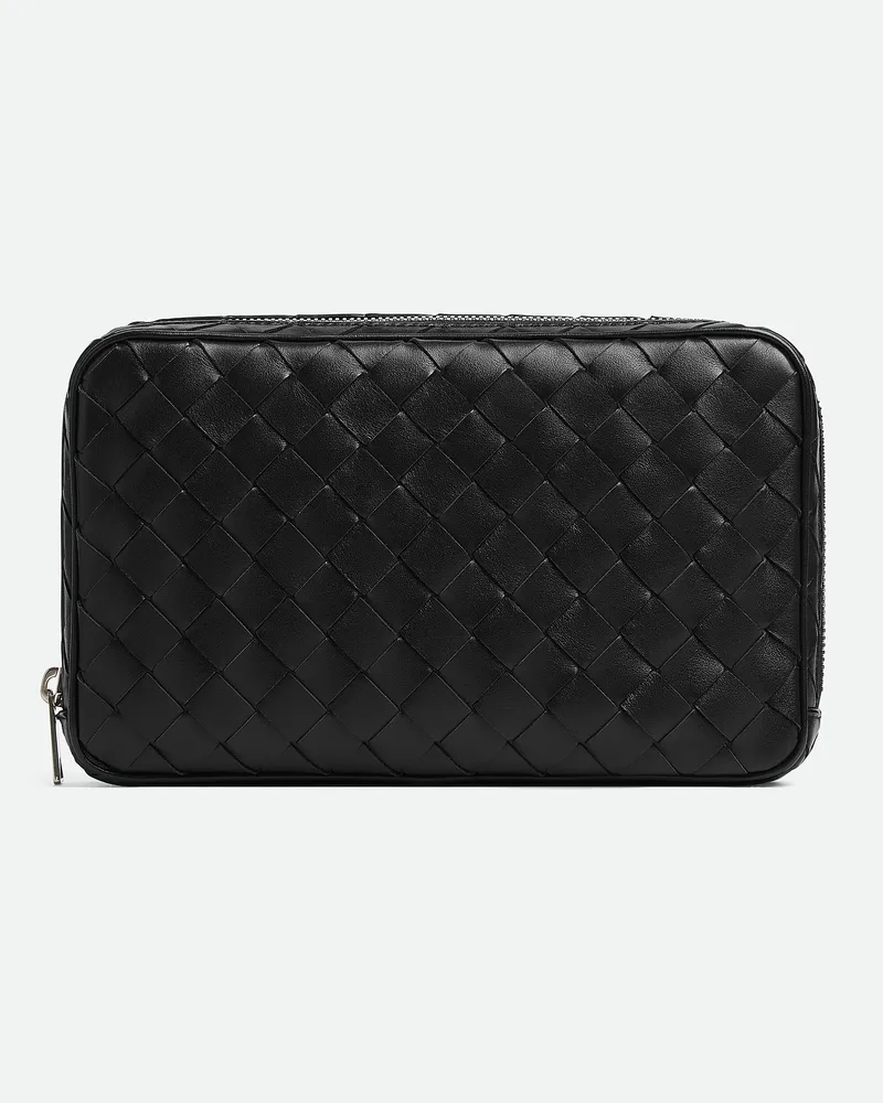 Bottega Veneta Mittelgroßer Intrecciato Organizer - Schwarz - Herren Schwarz