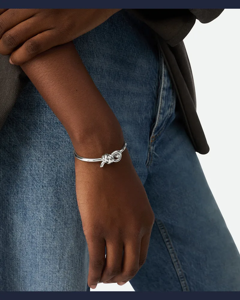 Bottega Veneta Knot Armband - Grau - Damen Grau