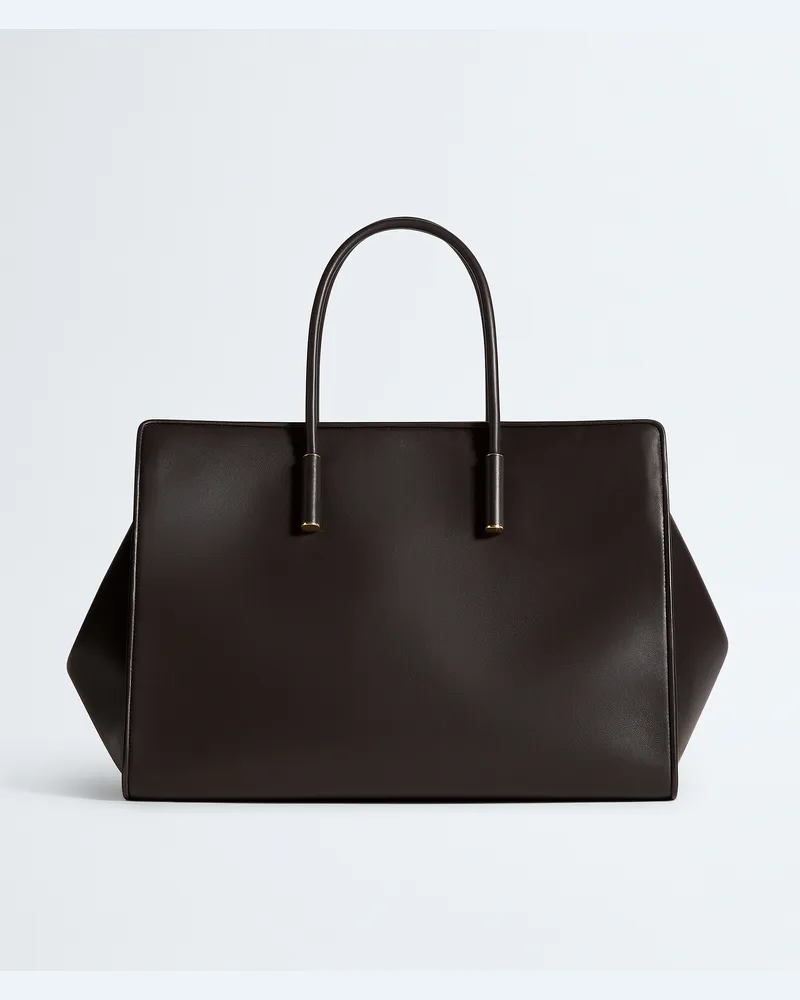 Bottega Veneta Große Barbara Tote Bag - Braun - Damen - 100 % Kalbsleder Braun