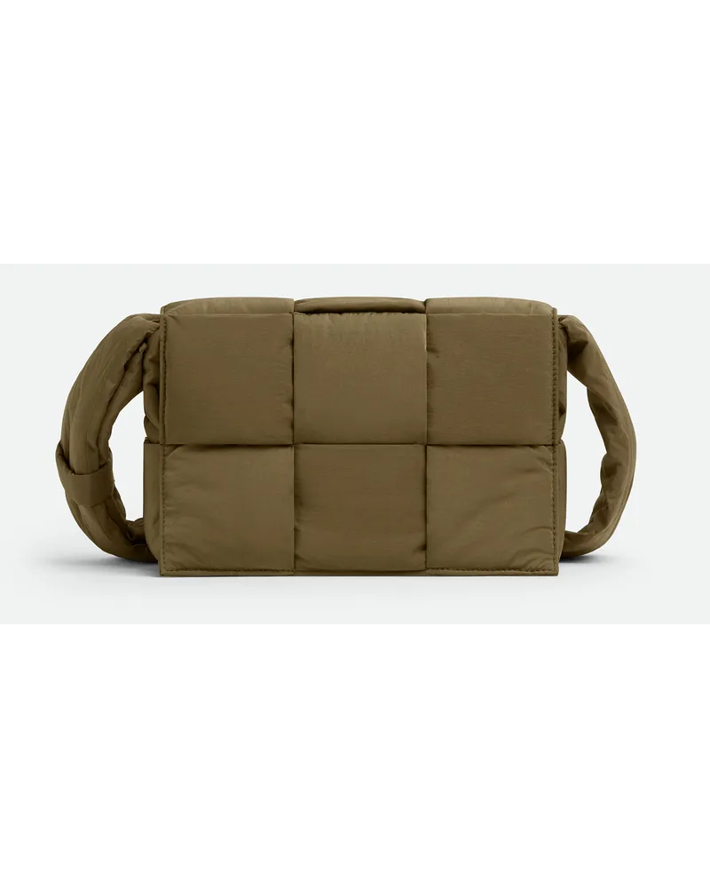 Bottega Veneta Kleine Padded Tech Cassette Mud