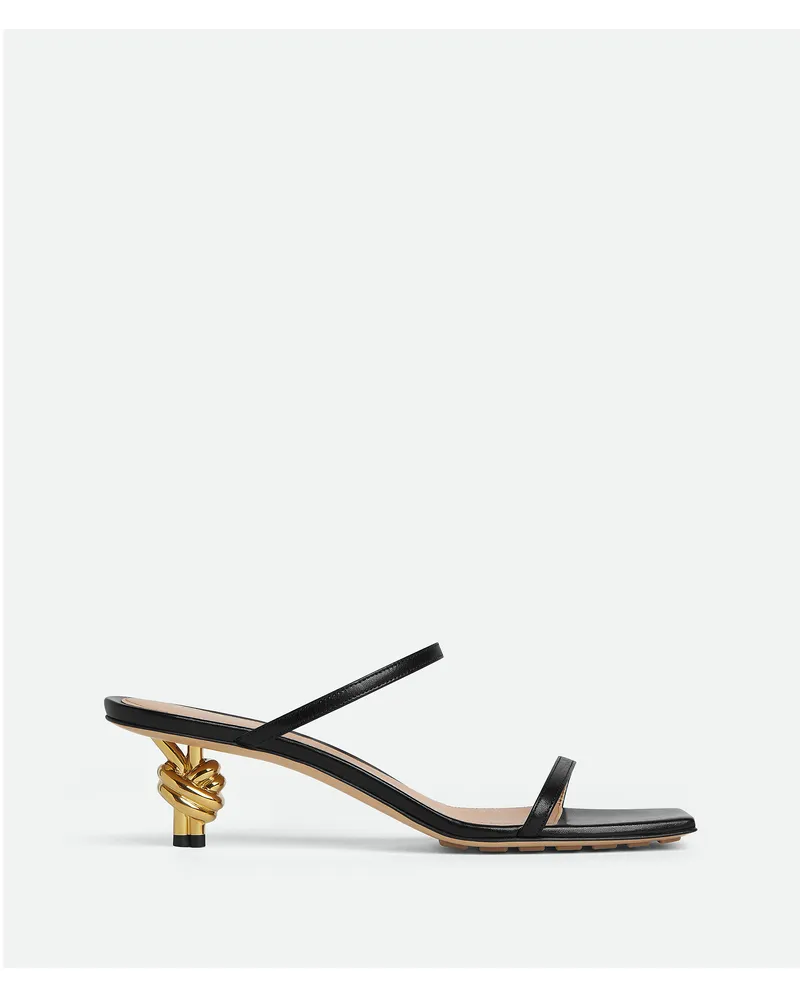 Bottega Veneta Knot Mules Black