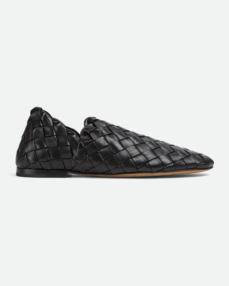 Bottega Veneta Slipper - Schwarz - Herren Lammleder Schwarz