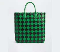 Maxi Tote Intreccio-Grün - Unisex