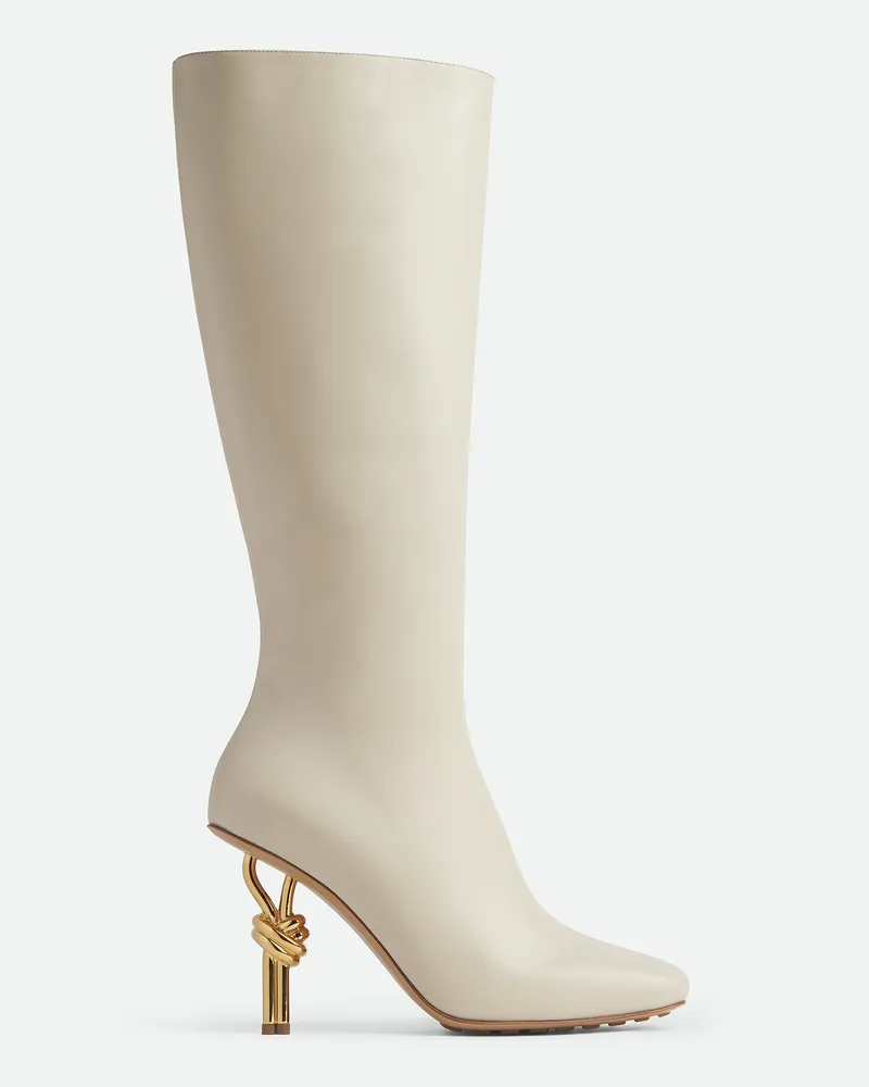 Bottega Veneta Knot Stiefel Sea