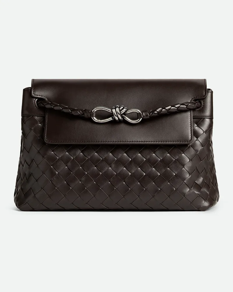 Bottega Veneta Kleine Andiamo Messenger Bag - Braun - Herren Braun