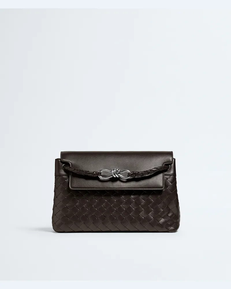 Bottega Veneta Kleine Andiamo Messenger Bag-Braun - Herren Braun