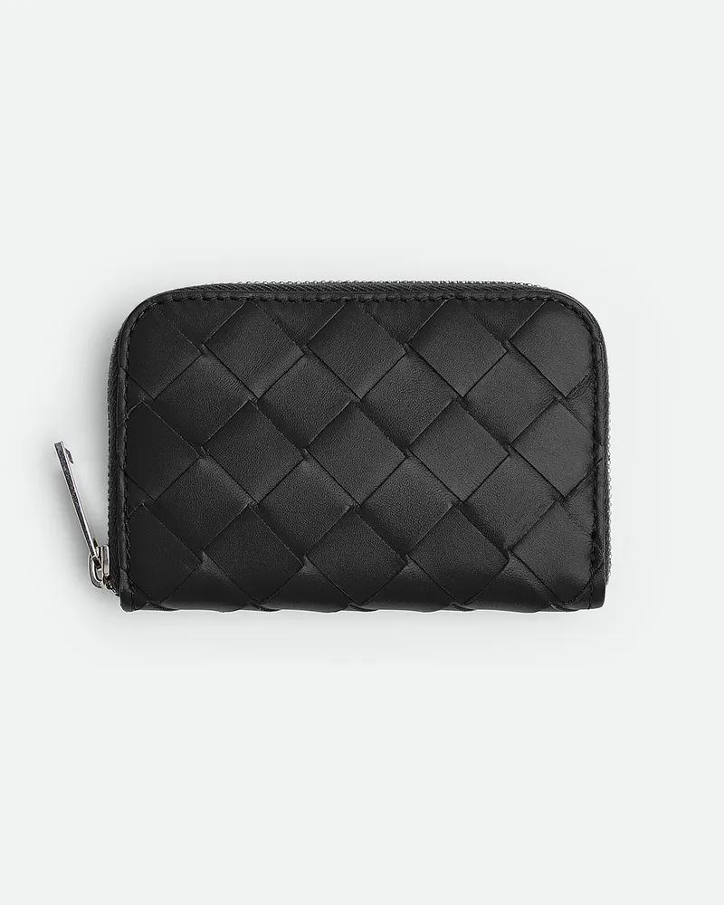 Bottega Veneta Geldbörse Mit Zipper - Schwarz - Herren Schwarz