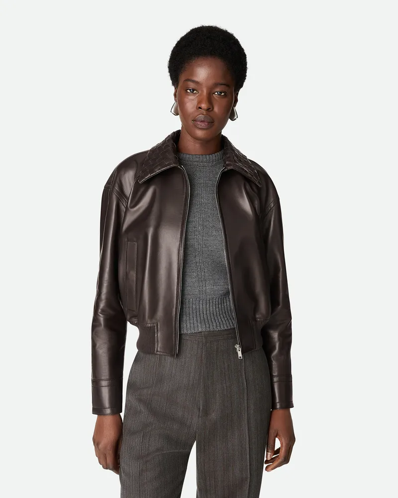 Bottega Veneta Lederblouson Fondant