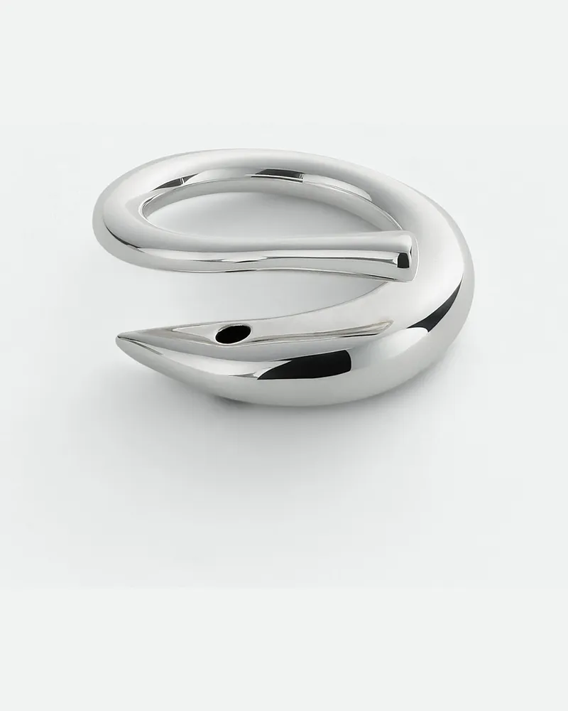 Bottega Veneta Sardine Ring - Silber - Damen - 15 - 100% Sterling Silver Silber