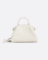 Bottega Veneta Mini Handle Chalk