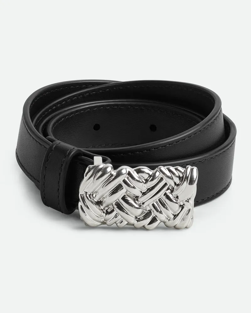 Bottega Veneta Intreccio Gürtel - Schwarz - Damen Schwarz