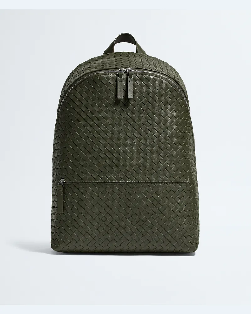 Bottega Veneta Intrecciato 1975 Rucksack-Grün - Herren Grün