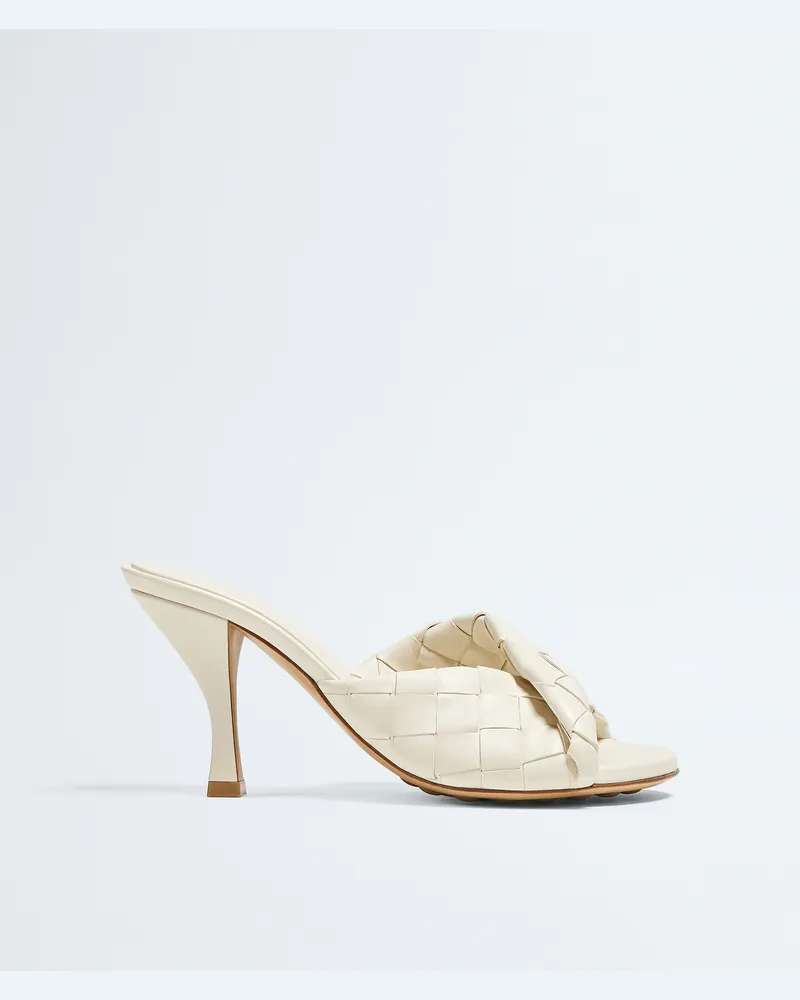 Bottega Veneta Blink Mules - Weiss - Damen 100 % Lammleder Weiss
