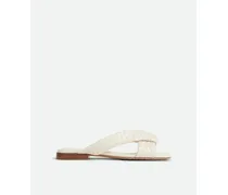 Flache Riva Mules-Weiss - Damen