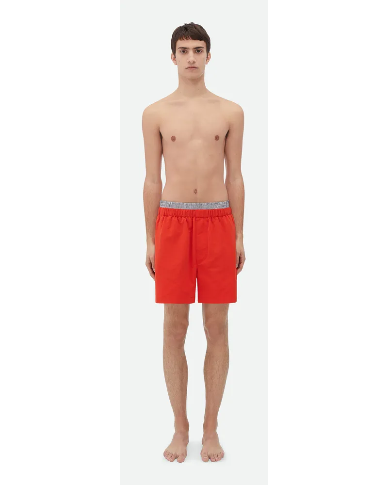 Bottega Veneta Badeshorts Aus Nylon Tulip