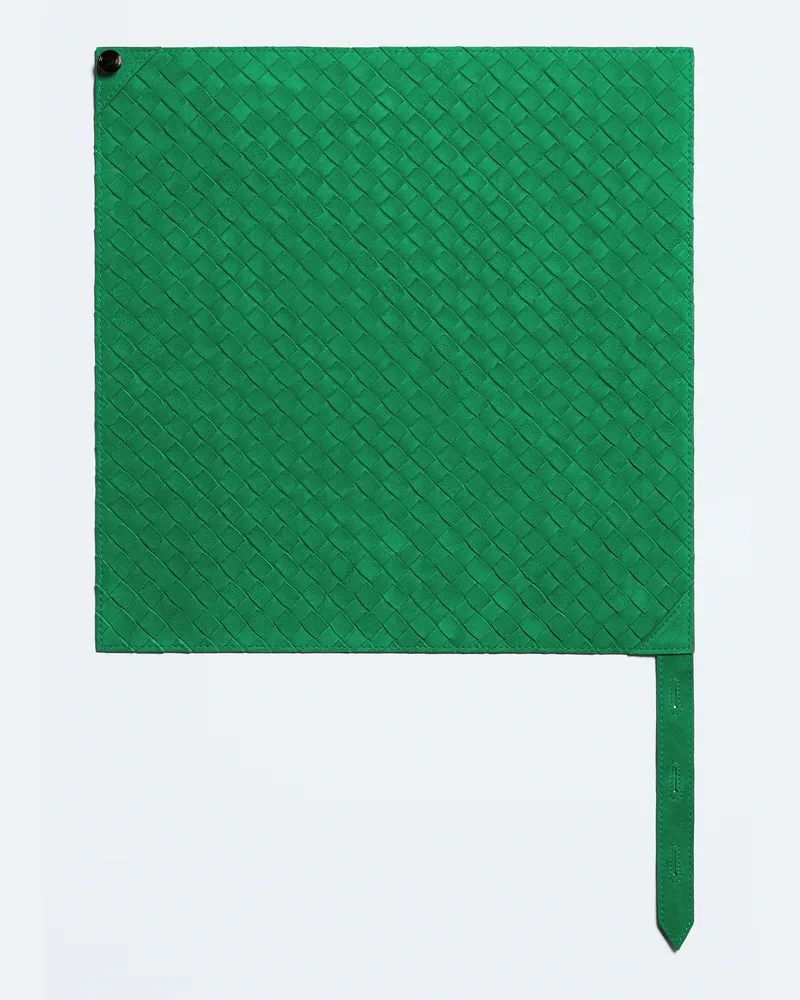 Bottega Veneta Foulard aus Intrecciato Leder-Grün - Damen Grün