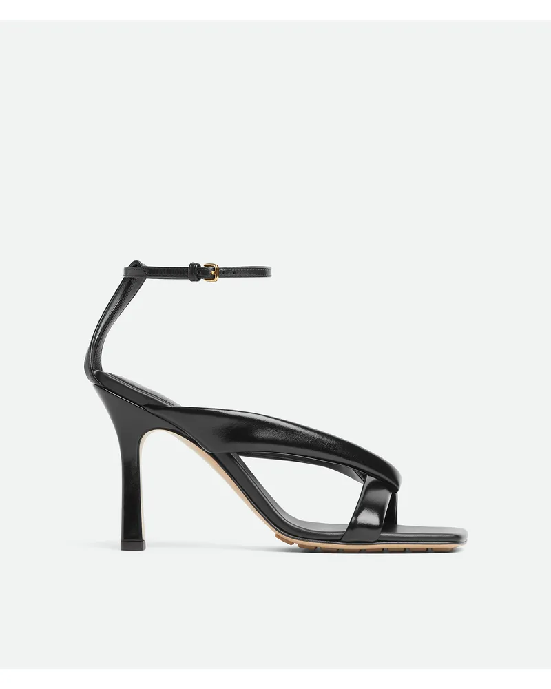 Bottega Veneta Riva Riemchensandalen - Schwarz - Damen 100 % Kalbsleder Schwarz