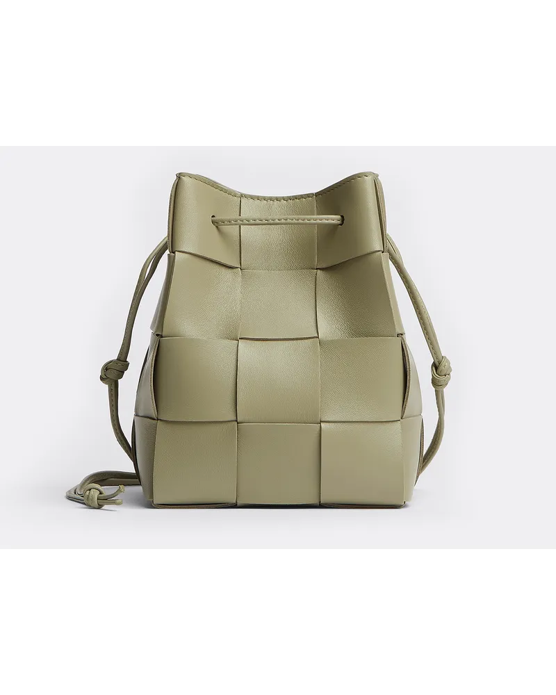 Bottega Veneta Kleine Cassette Beteltasche Zm mhängen Travertine