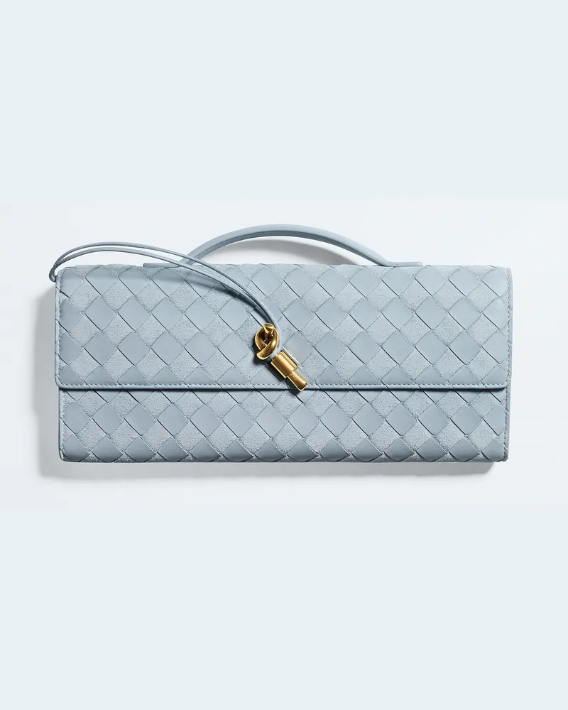 Bottega Veneta Andiamo Clutch-Blau - Damen Blau