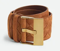 Breiter Watch Gürtel-Beige - Damen