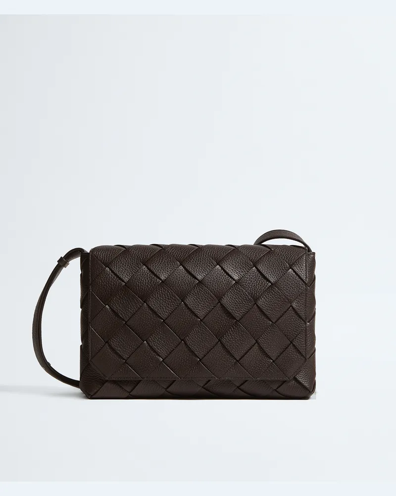 Bottega Veneta Große Diago - Braun - Herren - 100 % Kalbsleder Braun