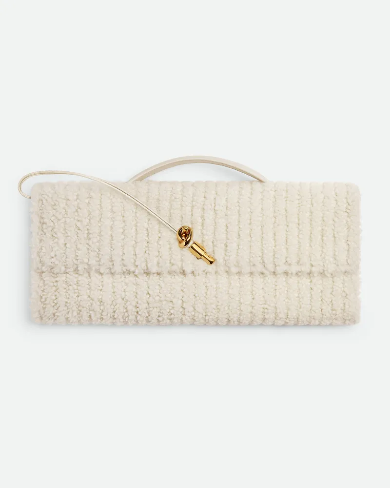 Bottega Veneta Andiamo Clutch Plaster