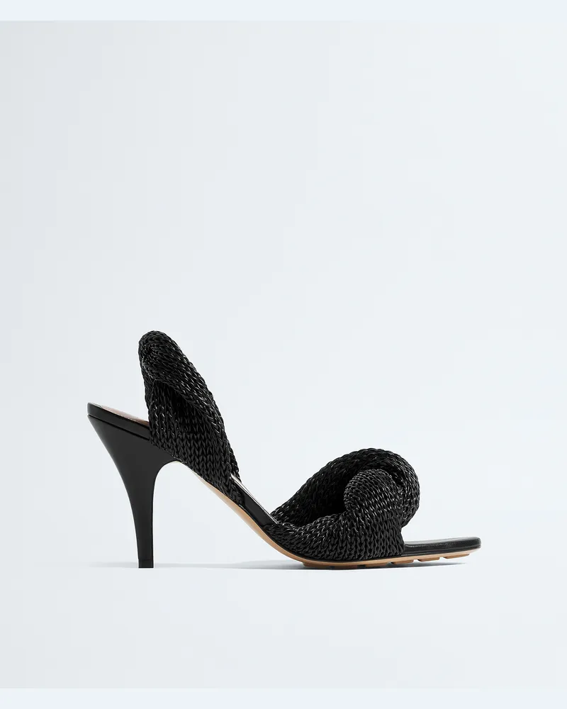 Bottega Veneta Grace Slingback-Sandalen-Schwarz - Damen Schwarz