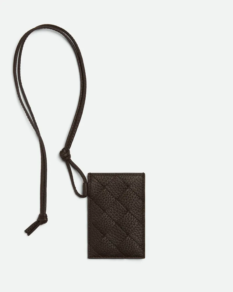 Bottega Veneta Intrecciato Ausweisetui Fondant