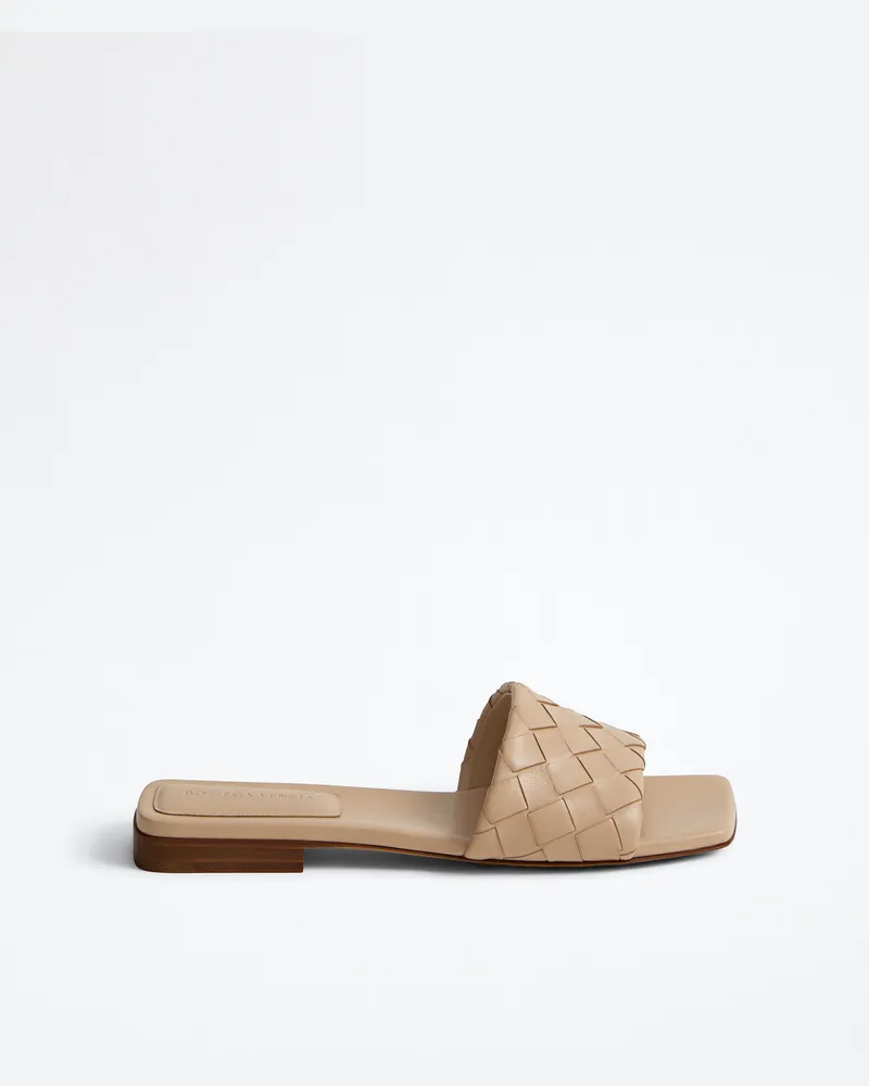 Bottega Veneta Flache Parco Mules-Grau - Damen Grau