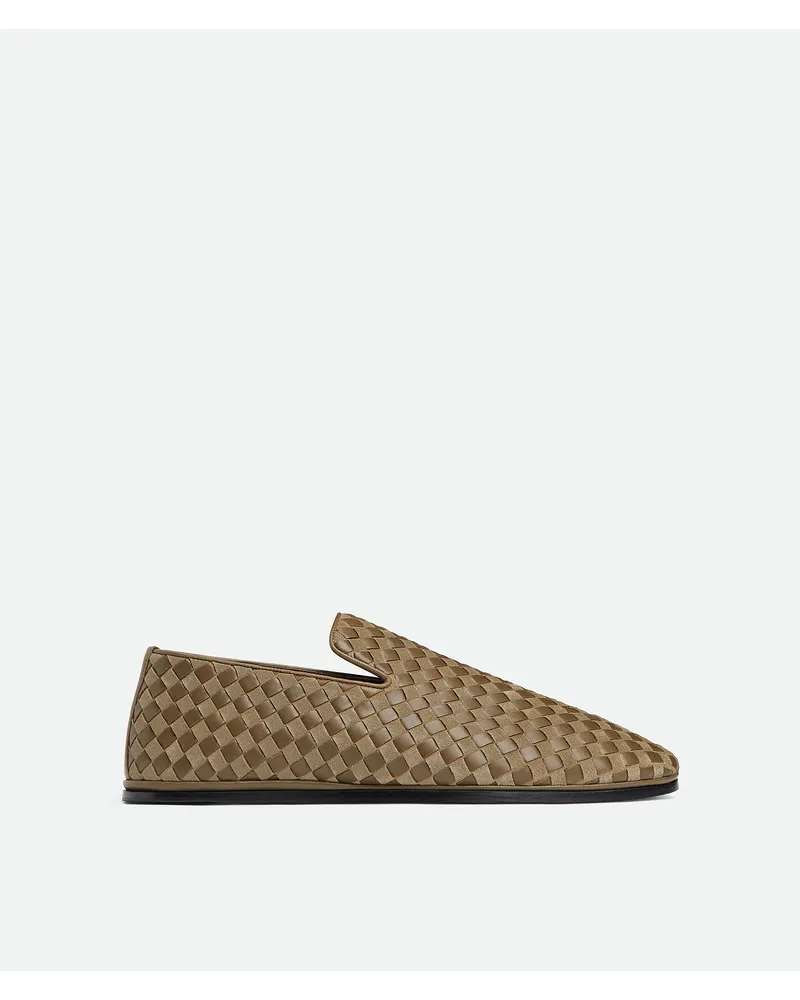 Bottega Veneta Sunday Slipper - Braun - Herren 50 % Lammleder & 50 % Kalbsleder Braun