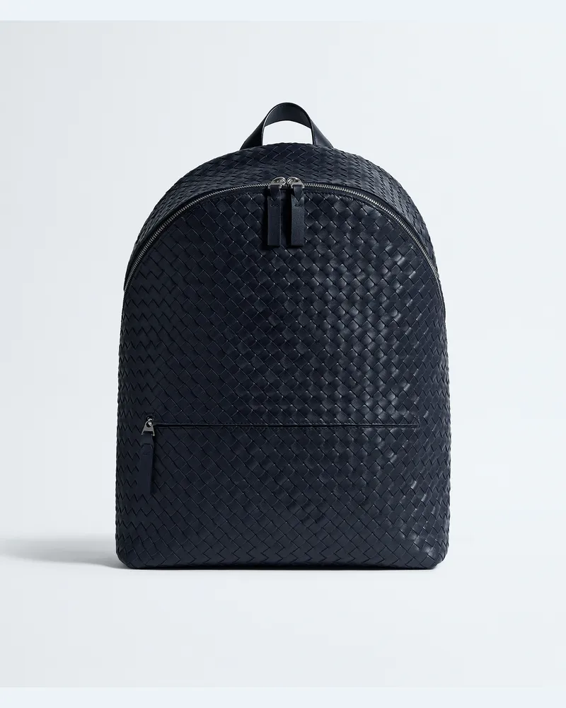 Bottega Veneta Intrecciato 1975 Rucksack-Blau - Herren Blau