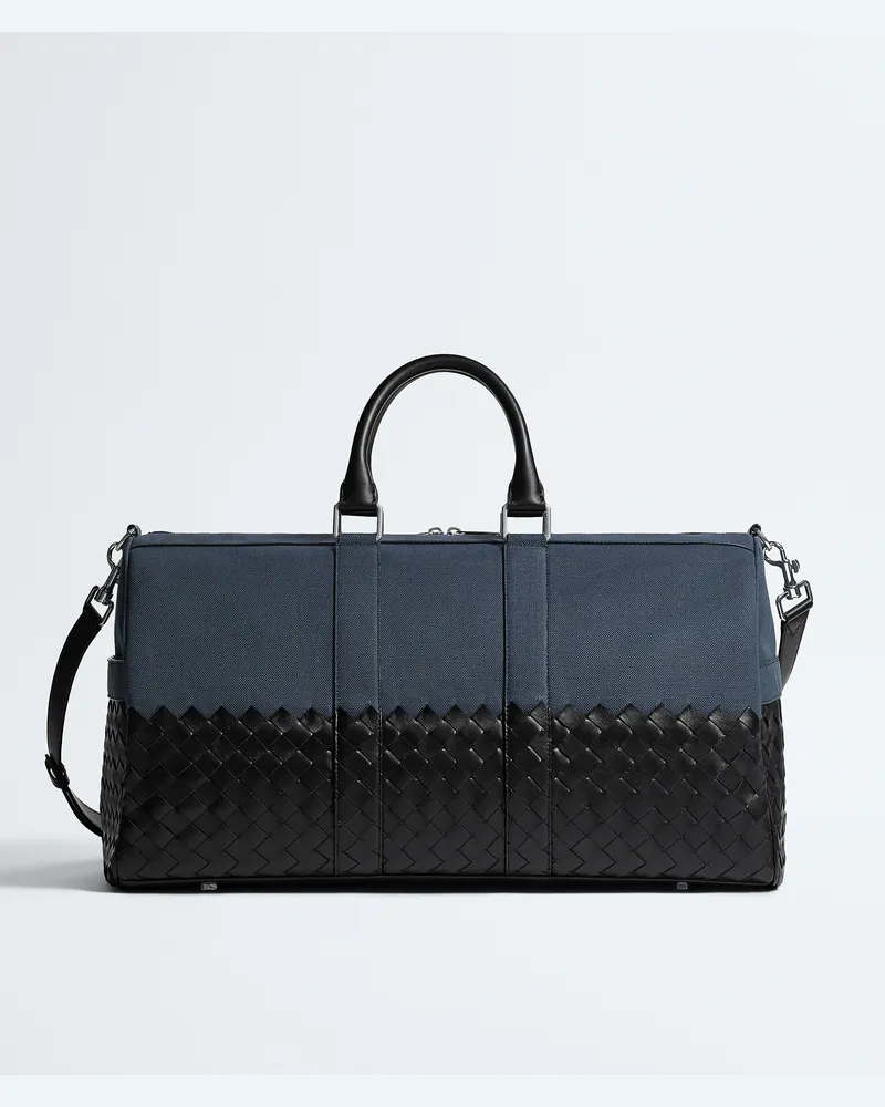 Bottega Veneta Intrecciato Reisetasche-Blau - Herren Blau