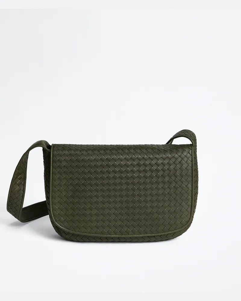 Bottega Veneta Große Veneto Messenger-Grün - Herren Grün