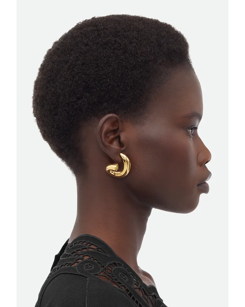 Bottega Veneta Sardine Ohrringe Yellow