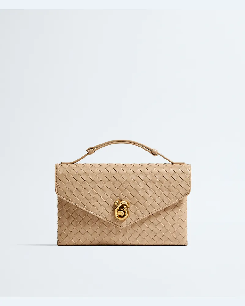 Bottega Veneta Knot Lock-Beige - Damen Beige