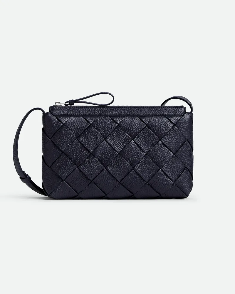 Bottega Veneta Diago Messenger Bag Mit Reißverschluss - Blau - Herren - 100% Kalbsleder Blau