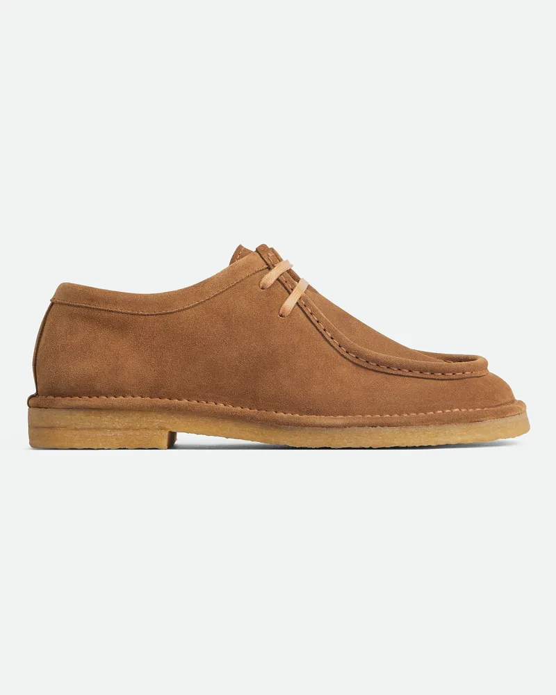 Bottega Veneta Daddy Schnürschuh Caramel