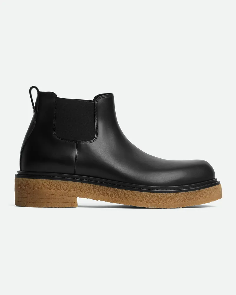 Bottega Veneta Haddock Chelsea Boots Black