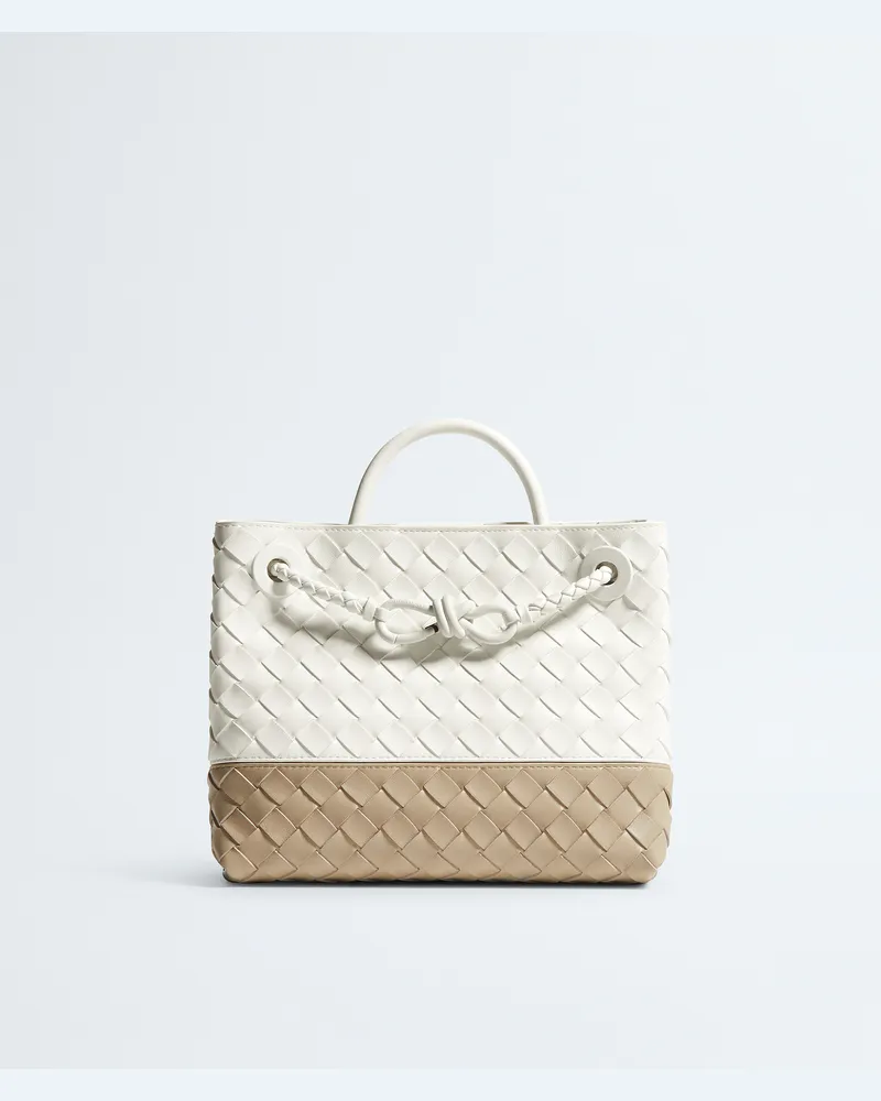 Bottega Veneta Kleine Andiamo-Weiss - Damen Weiss