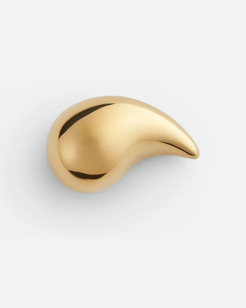 Bottega Veneta Große Drop Brosche Yellow