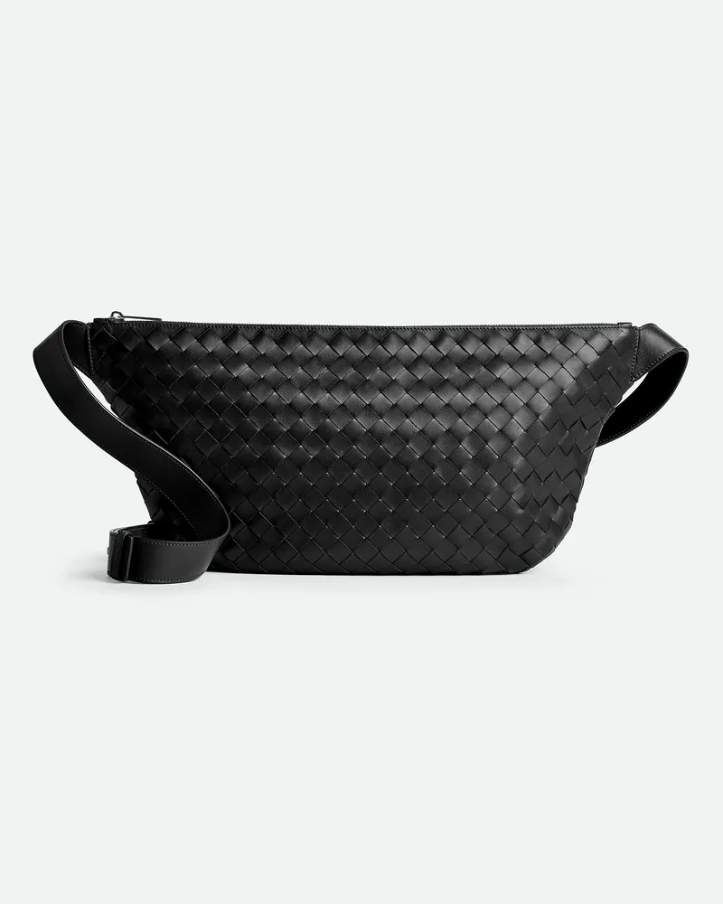 Bottega Veneta Intrecciato Day Sling - Schwarz - Herren - 100% Kalbsleder Schwarz