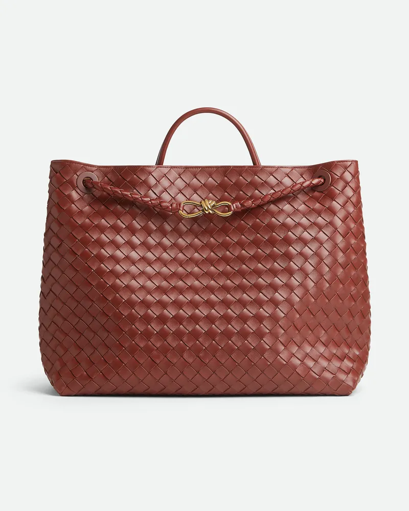 Bottega Veneta Große Andiamo Sapele