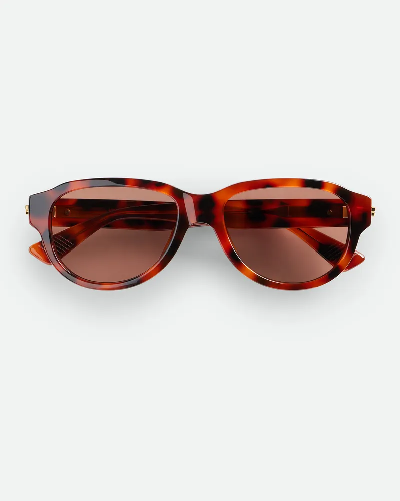 Bottega Veneta Classic Sonnenbrille In Pilotenform - Rot - Unisex Rot