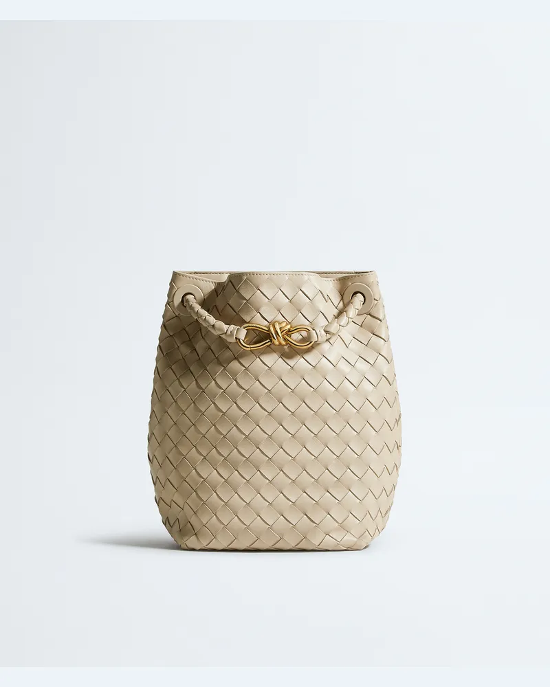 Bottega Veneta Kleine Andiamo Beuteltasche - Beige - Damen Beige