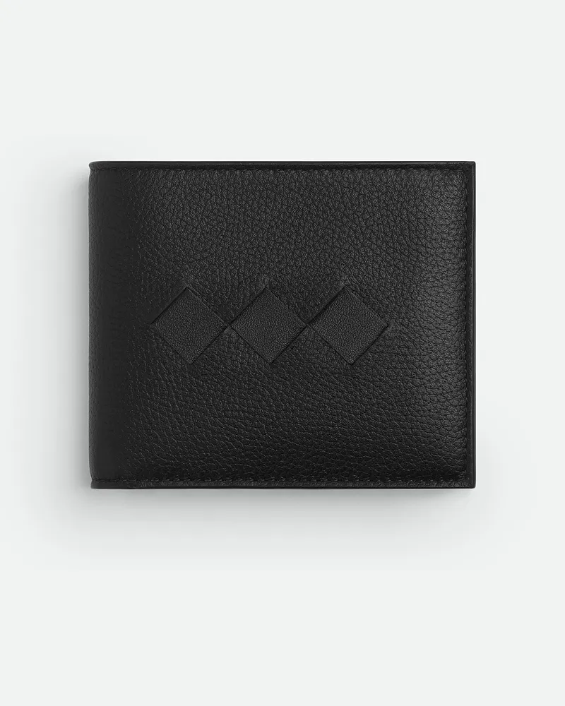 Bottega Veneta Tre Bi-fold Portemonnaie Black